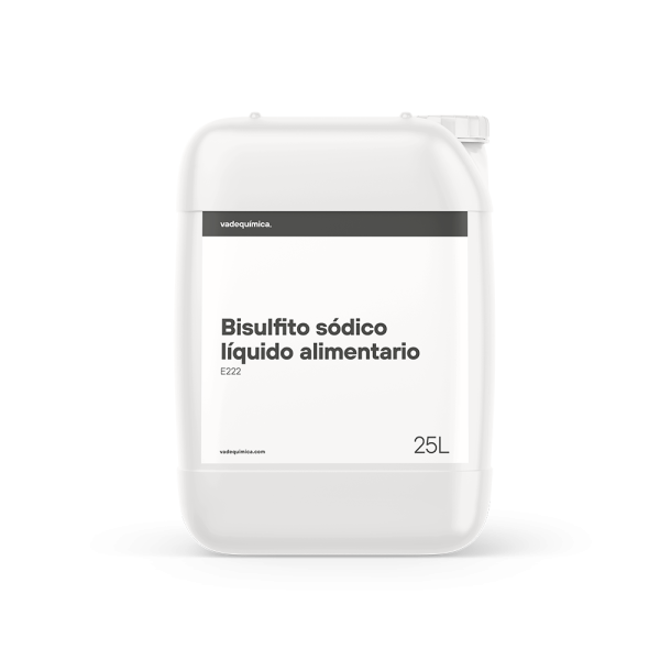 Bisulfito sódico 25% (garrafas de 25 Kg)